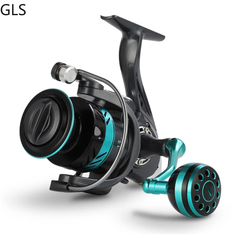 

2023 Left/right interchangeable handle All metal 1000-7000 Series Spinning Fishing Wheel Aluminum Alloy Spool Gear Fishing Reel
