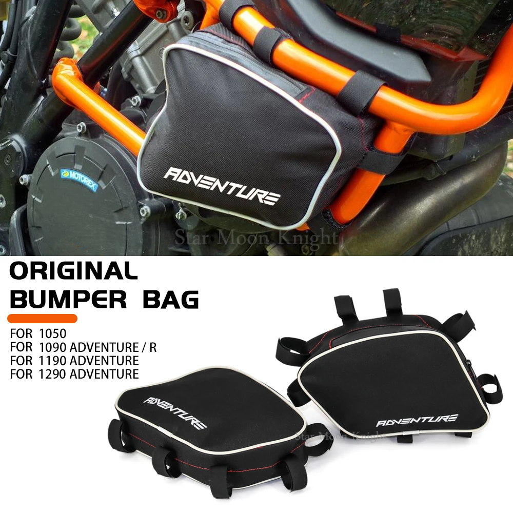 

Motorcycle Frame Crash Bars Waterproof Bag Bumper Repair Tool Placement Bag For 1050 1090 1190 1290 ADV Adventure R