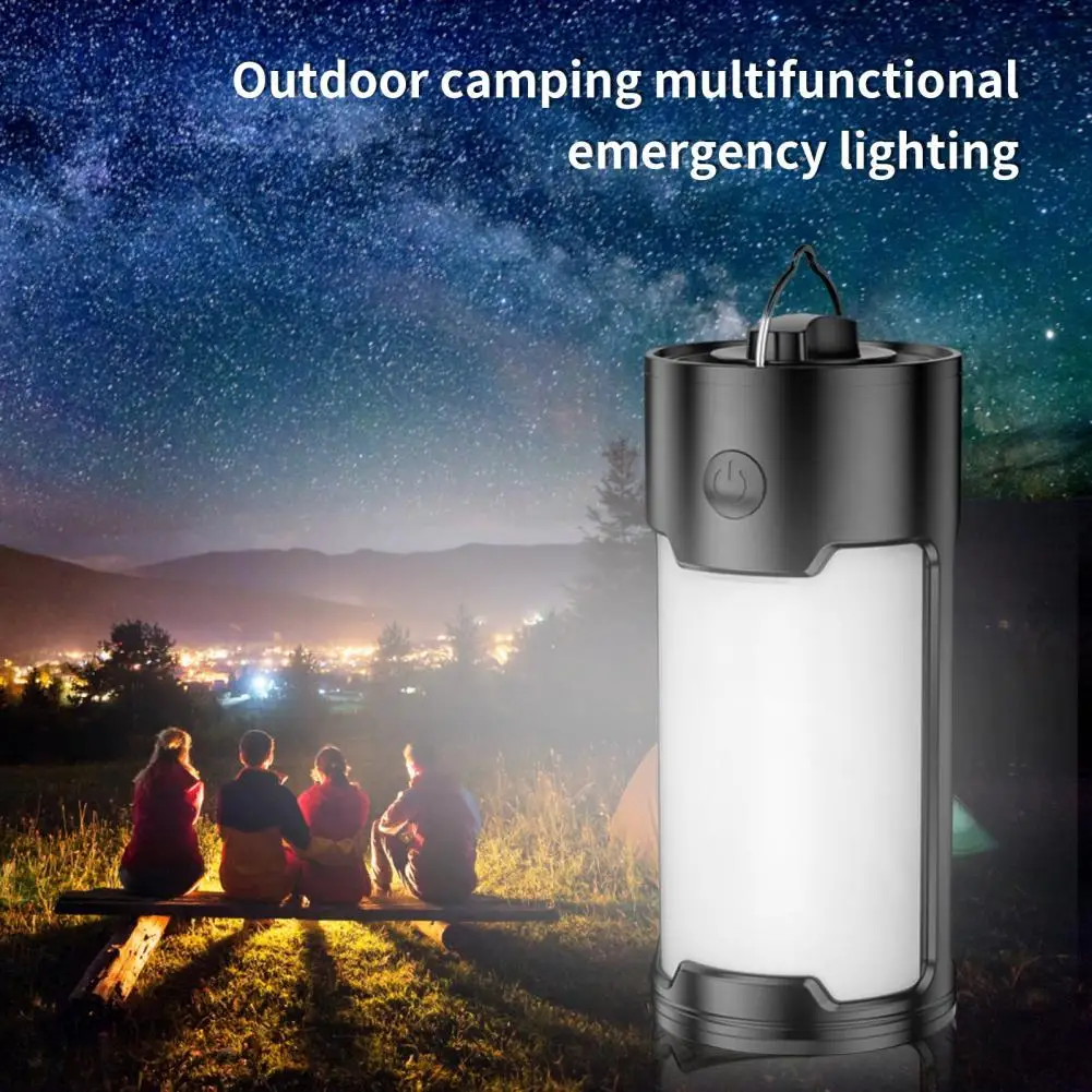 

Фонарь для кемпинга походные лампы ABS, светодиодная лампа с крючком, портативное освещение, регулируемый фонарь для палатки с питанием от ба...