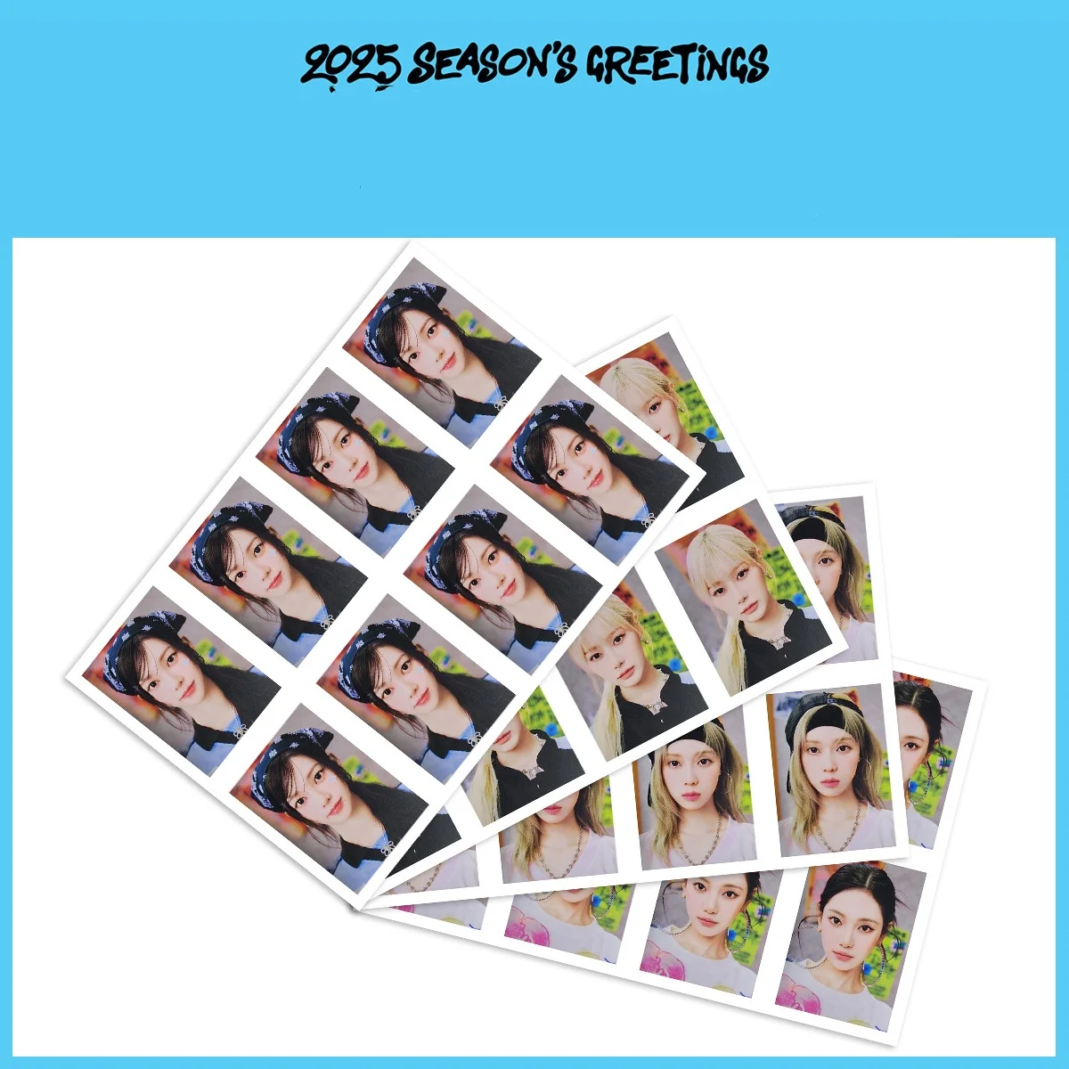 KPOP 2025 СЕЗОНОВЫЕ РЫЧКИ ГИСТЕЛЬ КАРИНА ID Card Радиоуправляемая фотобумага Один дюйм Фото на паспорт ЗИМА NINGNING Коллекционная карта для фанатов (art.: 3920cbbbbaaa7) - 3920cbbbbaaa7