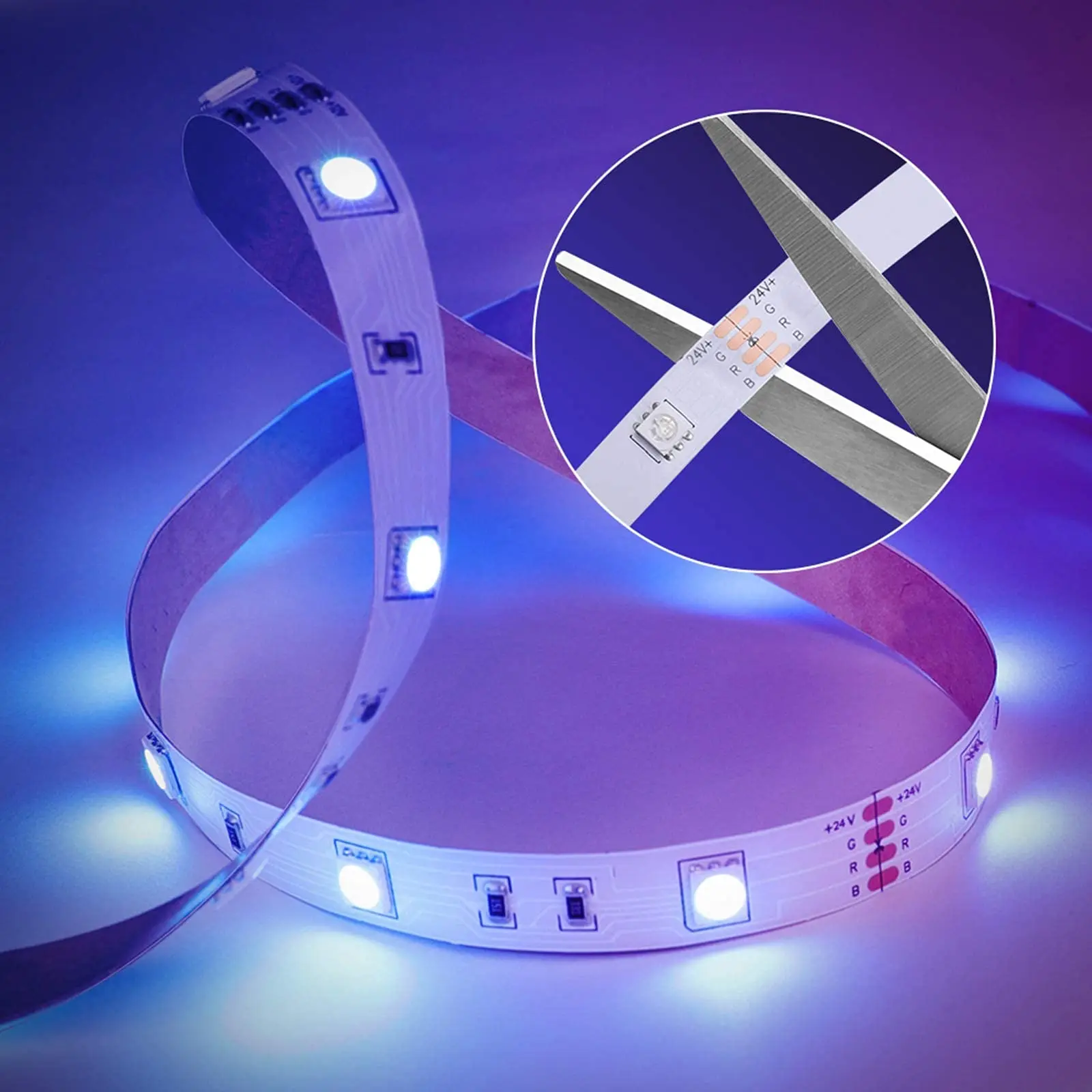led strip light 20m 15m 10m 1 5m for room decor color rgb 5050 led tape 5v led for tv backlight and house party neon lighting free global shipping
