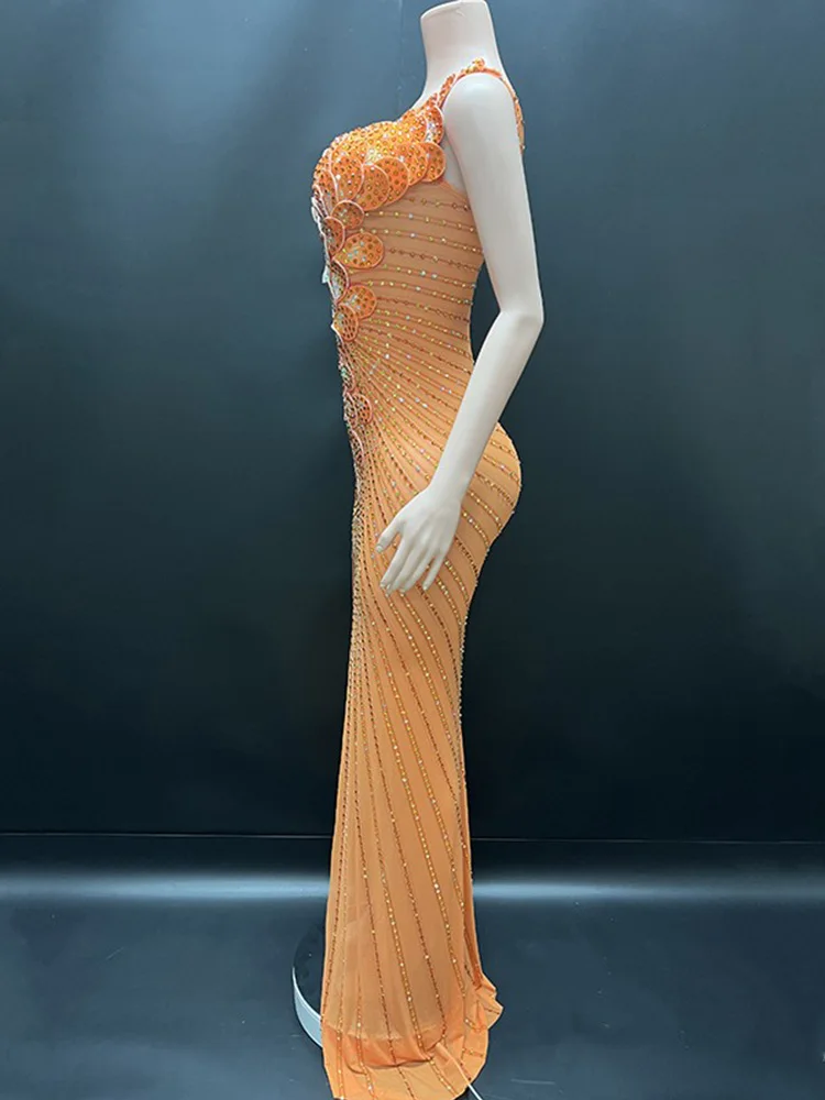 Высокое качество блестящая сексуальная длинная юбка с высоким разрезом и