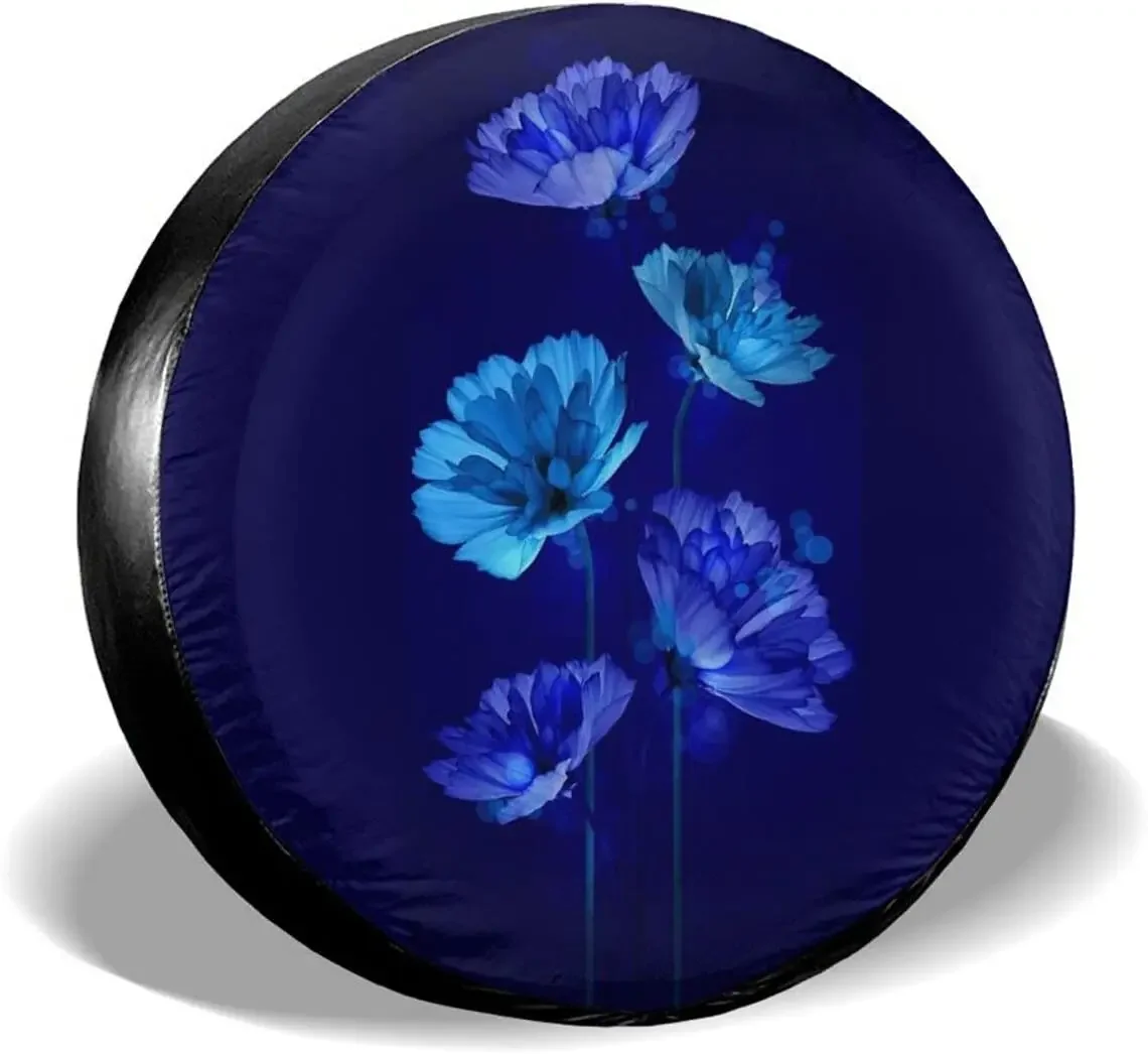 Чехлы для запасных шин Delumie Pretty Flowers защита колес от атмосферных воздействий