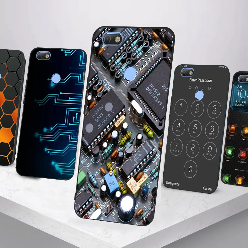 Чехол в стиле ретро с музыкой для Tecno Camon X Pro Модный мягкий чехол телефона из ТПУ CA7