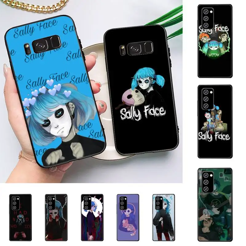 

FHNBLJ sally face Phone Case for Redmi 8 9 9A for Samsung J5 J6 Note9 for Huawei NOVA3E Mate20lite cover