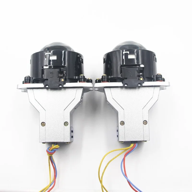 HD стеклянный объектив двойные отражатели 3 дюйма Bi светодиодный проектора для