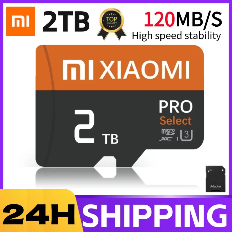 Xiaomi Mini TF/SD Card 2TB 64G 128GB 256GB 512GB Карта памяти Class10 для камеры телефона