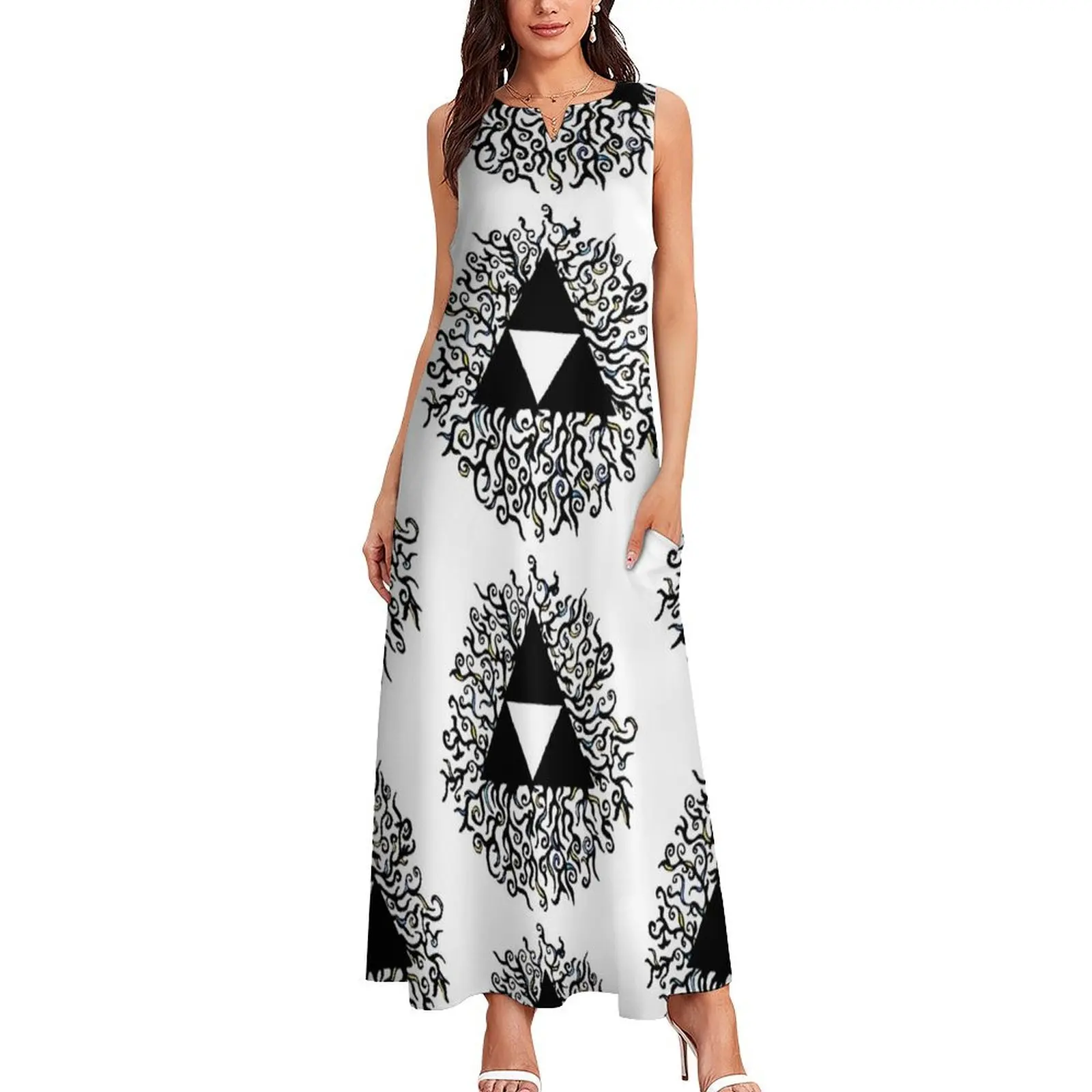 Длинное платье Triforce Overgrowth женские вечерние платья для беременных элегантные