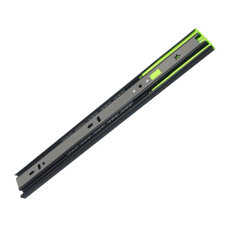 Soft Close Three-section Drawer Rails Drawer Slides Hardware