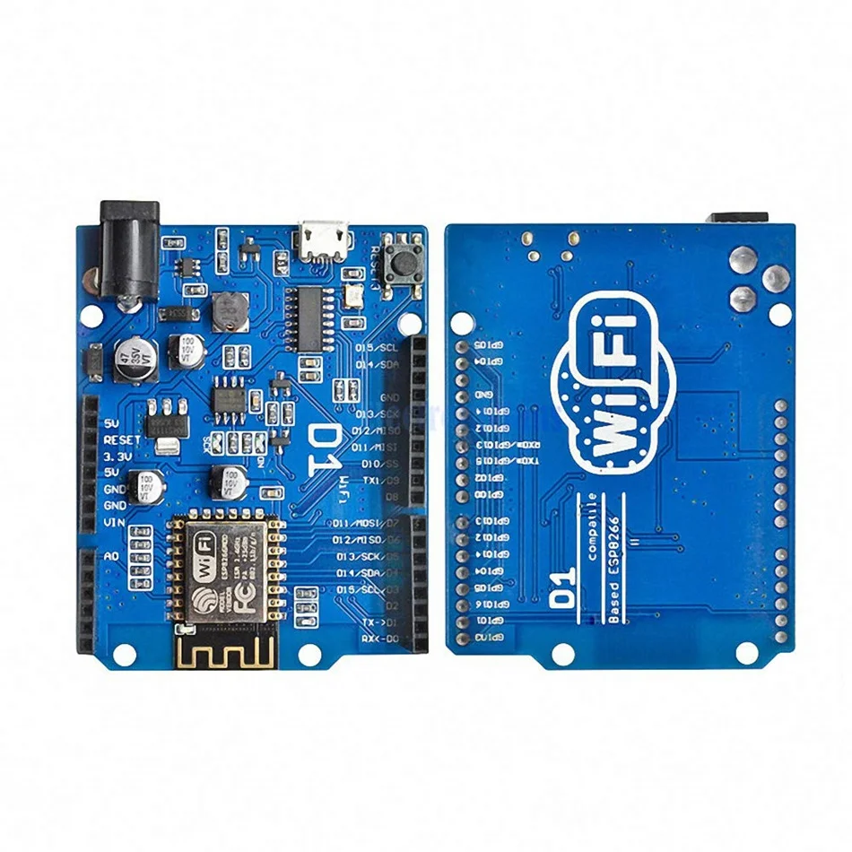 ESP-12E WeMos D1 WiFi Uno R3 на основе ESP8266 ESP-12F беспроводной модуль WIFI для Arduino |