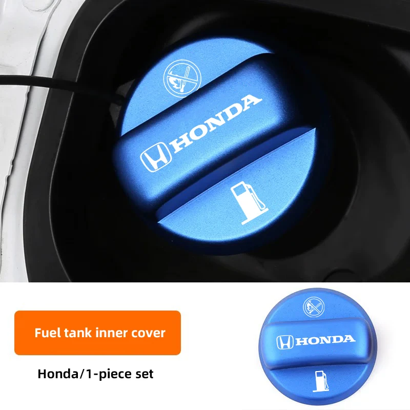 

Автомобильная крышка топливного бака, крышка из матового алюминиевого сплава, автоаксессуары для Honda Civic Accord Fit Jazz CRV BRV HRV Insight Pilot