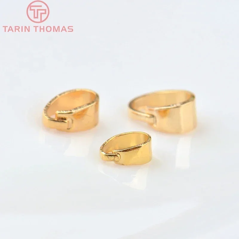 (3288) 20 шт. 6x2 8 мм 7x3 4 платиновый цвет латунные подвески разъем застежки Diy ювелирные