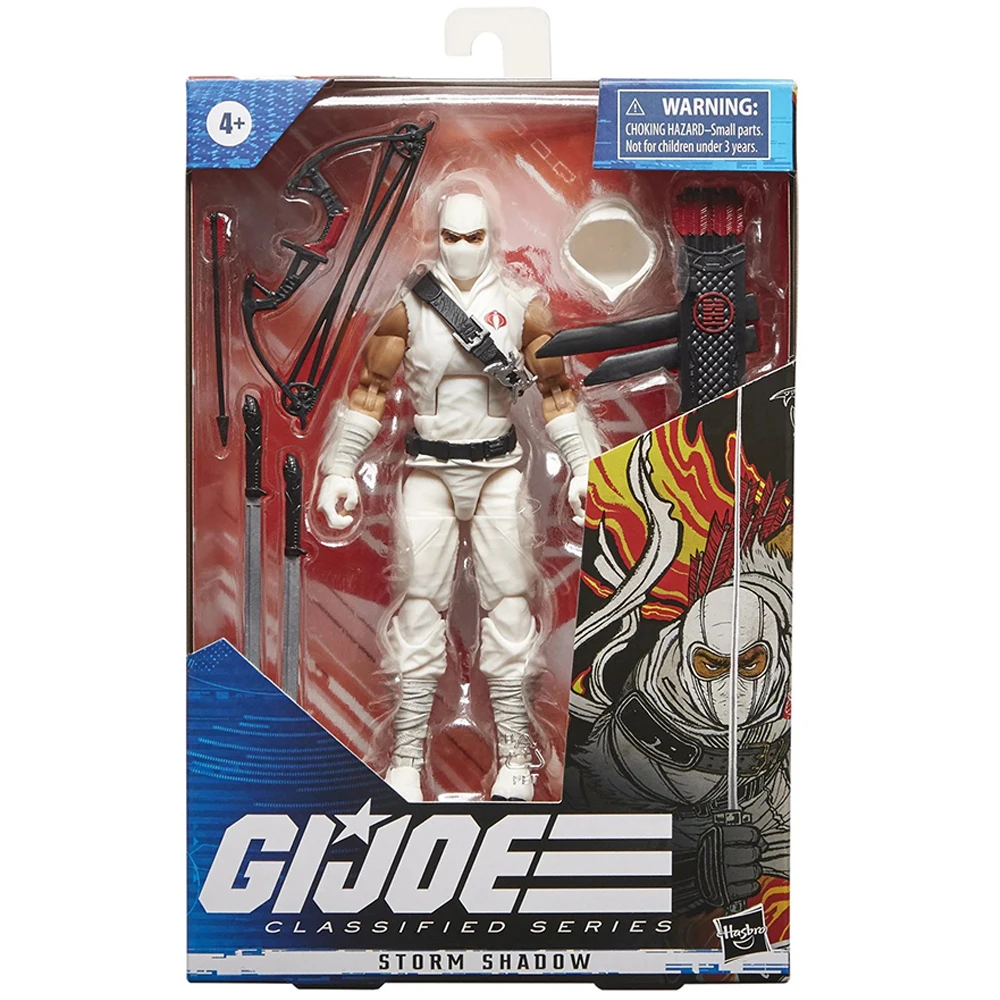 

[В наличии] Hasbro G.I. Джо классифицированная серия Storm Shadow оригинальная новая фигурка из экшн-фильма Коллекционная модель игрушка Подарки F4019