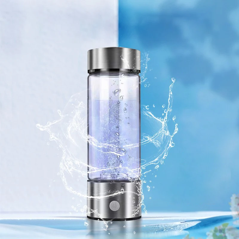 

Hydrogen Generator Water Cup Filter Ionizer Maker Hydrogen-Rich Water Portable Super Antioxidants ORP Hydrogen Bottle 420ml