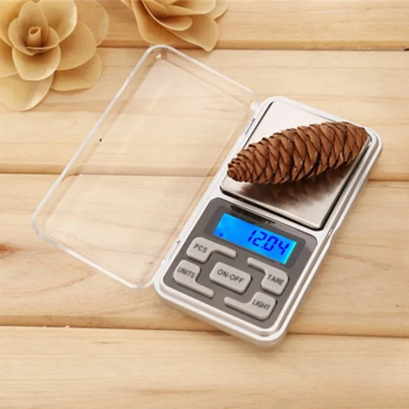 

300g/500g x 0.01g Mini Pocket Digital Scale for Gold Sterling Silver Jewelry Scales Balance Gram Electronic Weight Scales