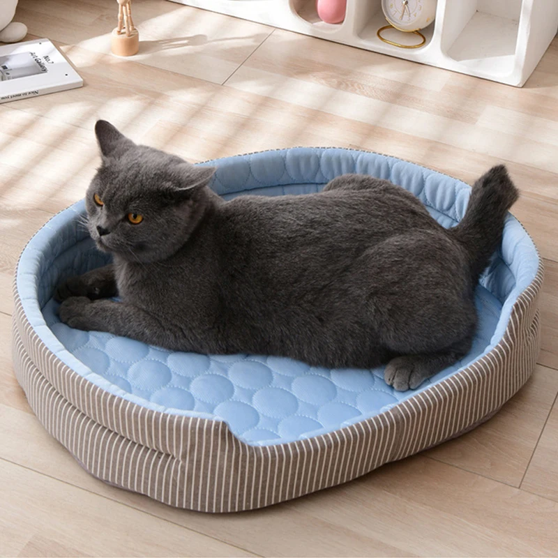 Охлаждающая летняя подстилка для домашних животных подушка льда нескользящий