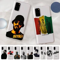 hajime miyagi andy panda phone case for samsung s20 s10 lite s21 plus for redmi note8 9pro for huawei p20 clear case
