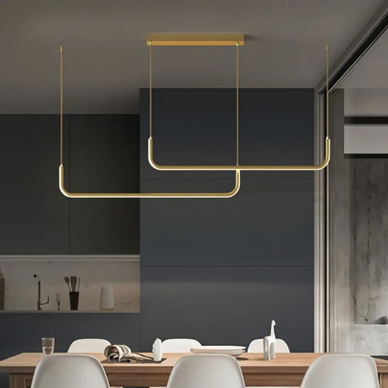 Nowoczesne, minimalistyczne lampy wiszące LED czarne złoto możliwość przyciemniania na stół jadalnia kuchnia Bar żyrandol domowe lampki dekoracyjne Lustre 4 Nowoczesne, minimalistyczne lampy wiszące LED czarne złoto możliwość przyciemniania na stół jadalnia kuchnia Bar żyrandol domowe lampki dekoracyjne Lustre 4