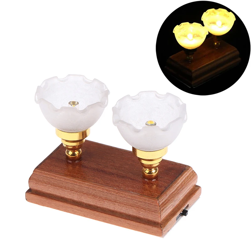 

Металлический потолочный светильник для кукольного домика, светильник для гостиной 1/12, украшение для кукольного домика