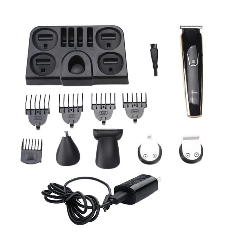 

SHINON 5 In 1 Men's Precision Hair Trimmer Hair Clipper Shaver Body Groomer Beard Stubble Trimer Face Shaving Machine Head Trimm