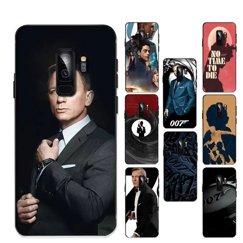 

James Bond 007 No Time to Die Phone Case for Samsung S20 lite S21 S10 S9 plus for Redmi Note8 9pro for Huawei Y6 cover
