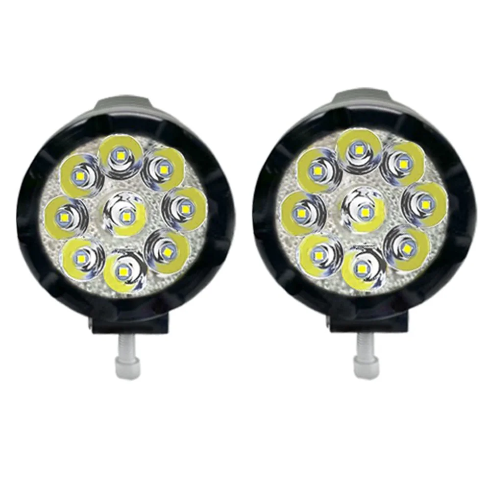 Мотоциклетные фары NORGOS 9 бусин бочонок прожекторы внешние внедорожник