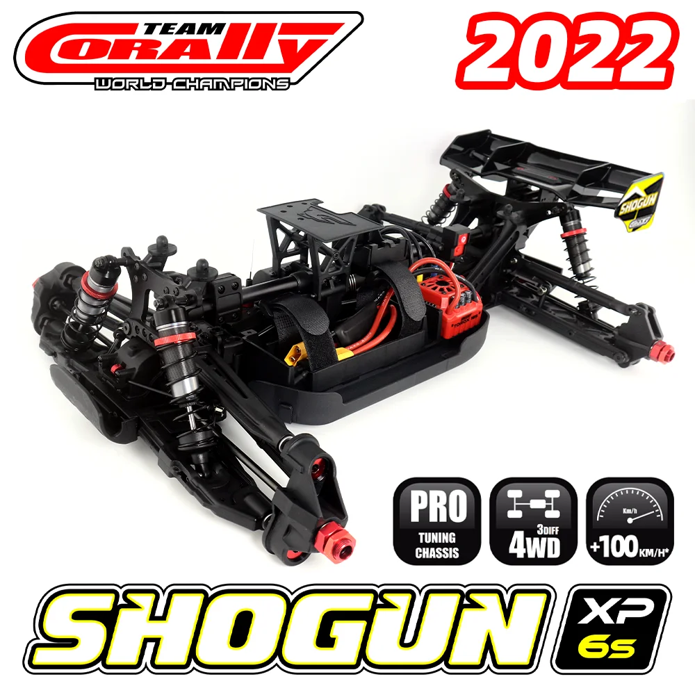 Новинка 2022 радиоуправляемая электрическая модель внедорожника Corally SHOGUN 6S RTR 1/8