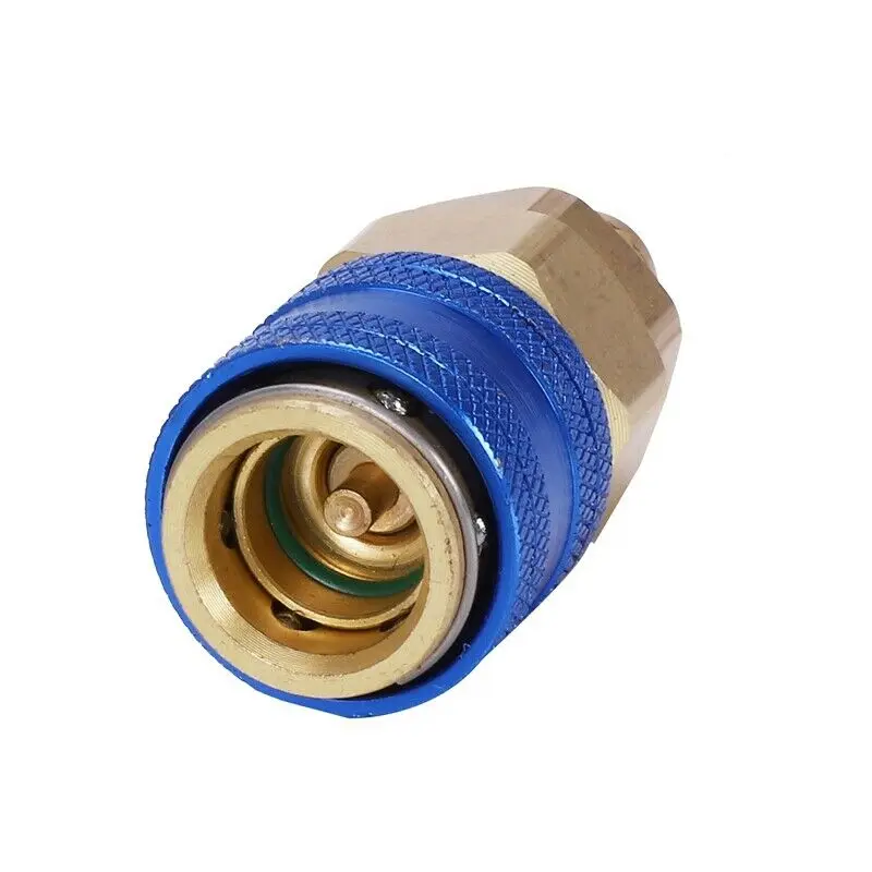 

Инжектор автомобильного масла/краски 30 мл, 1 комплект, 1/4 дюйма SAE R134a с низкой стороной, быстросъемные Сменные аксессуары, инструмент для обс...