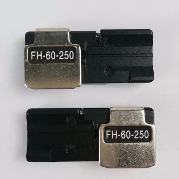 Made in China FSM-22S FSM-12S FSM-60S FSM-70S FSM-80S Fusion Splicer Shealth 250um Clamp/FH-60-250 Fiber Holder 1 Pair