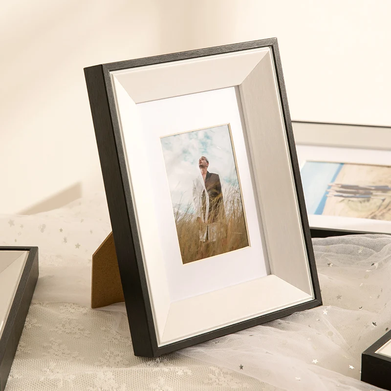 

Glass Living Room Photo Frame Desk Display Stand Nordic Picture Frames Baroque Choice Quadros De Parede Living Room Decorations