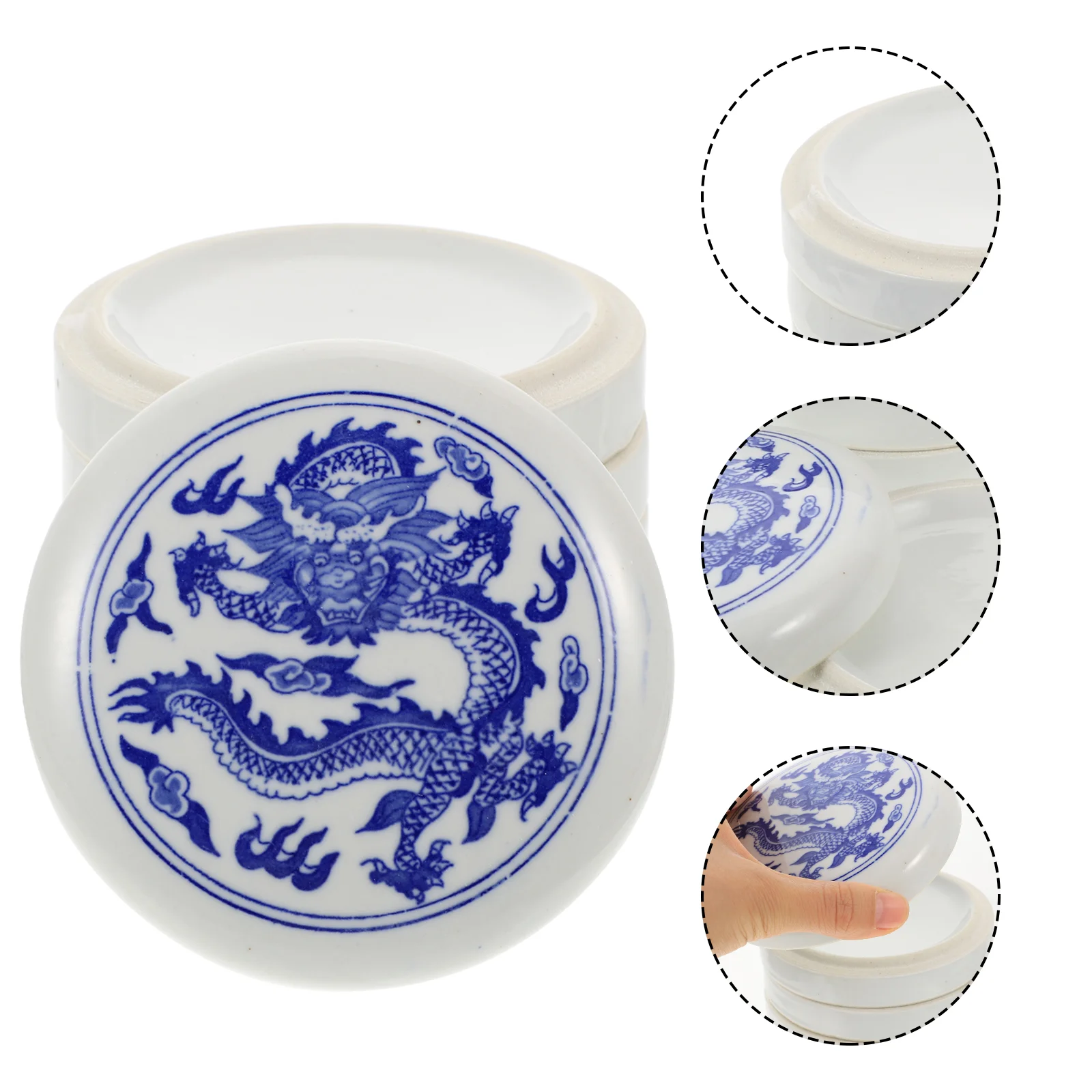 

1 Set of Practical Mixing Trays Diy Watercolor Mixers Ceramic Pigment Trays 5 Layers Mixing Trays