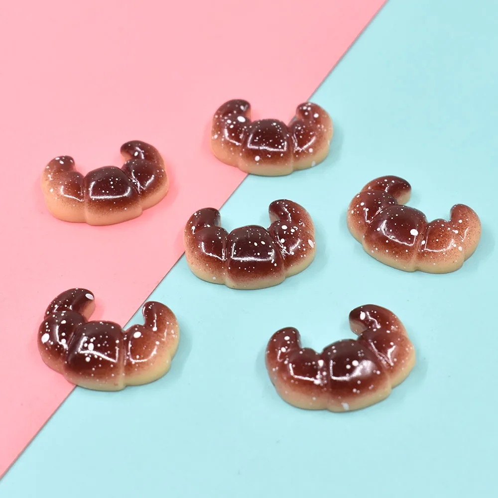 8 шт. миниатюрные пластиковые игрушки в виде хлеба