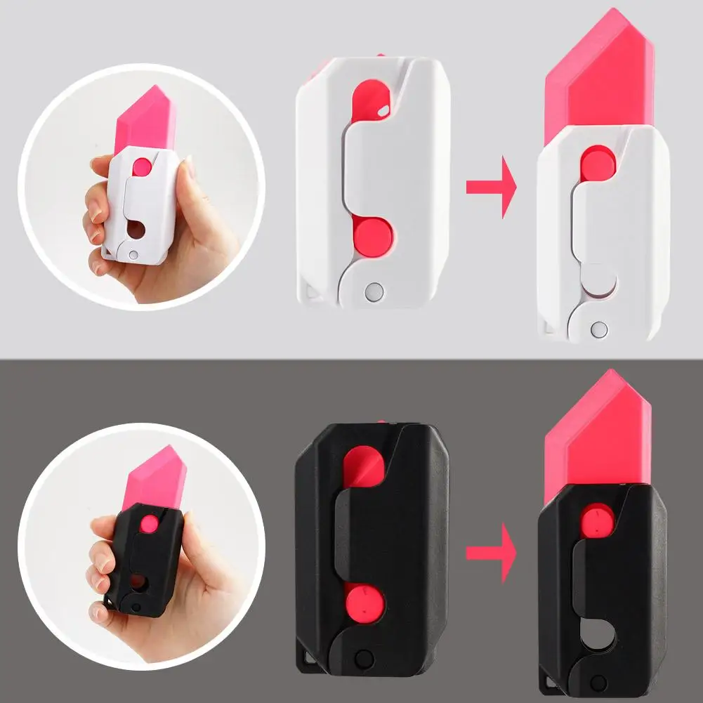 

3D гравитационный нож для моркови, фиджет-игрушки, детская декомпрессионная нажимная карта, забавная Новая игрушка, пластиковый нож для моркови с принтом, игрушка