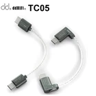 DD ddHiFi TC05 TypeC to TypeC Data Cable Connect USB-C DecodersMusic Players SmartphonePC TC28i Lighning to TYPE-C OTG Adapter