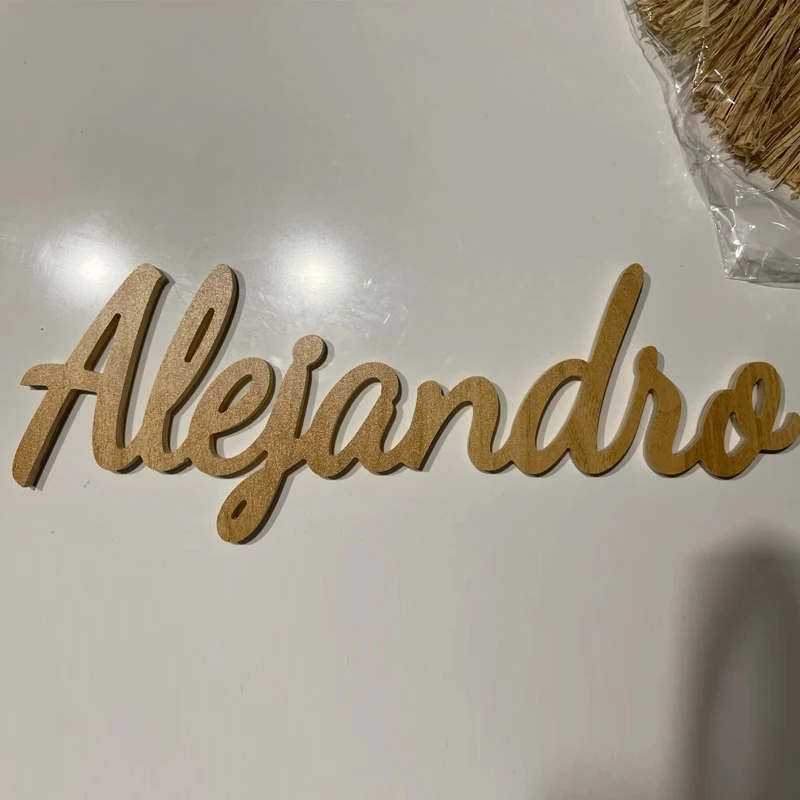 Изготовленные на заказ деревянные именные бирки персонализированные подарочные