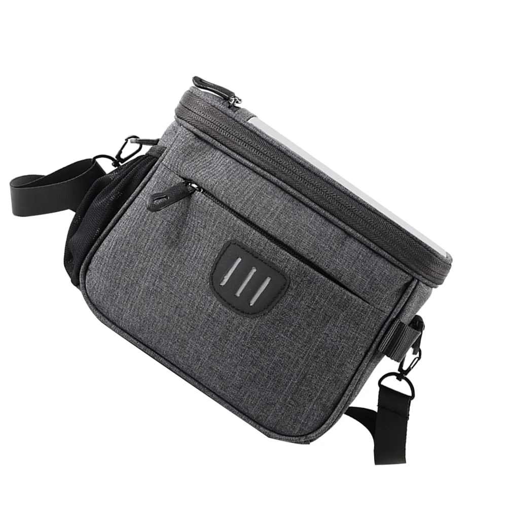 

Bike Storage Handlebar Foldable Balance Pouch Front Cycling Holder Equipment Suspension Triangle Capacity Large Mountain Car