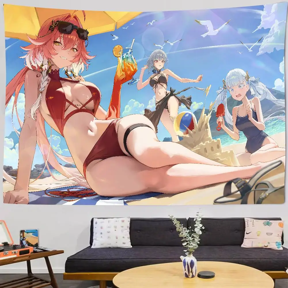 

Changli Wuthering Waves гобелен из полиэстера/хлопка