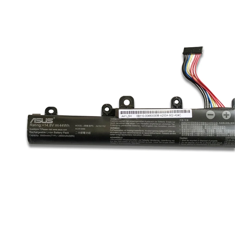 UGB новый оригинальный A41N1702 Аккумулятор для Asus P1440 P1440UF-1A P1440UAFQ3420T P1440UA-0031A8250U |