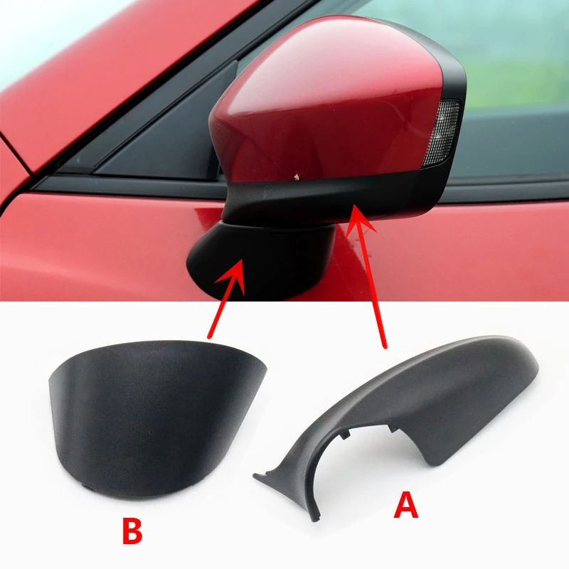 

Left Right Car Wing Door Outside Rearview Mirror Lower Cover Mirror Housing For Mazda CX-5 CX5 2013 2014