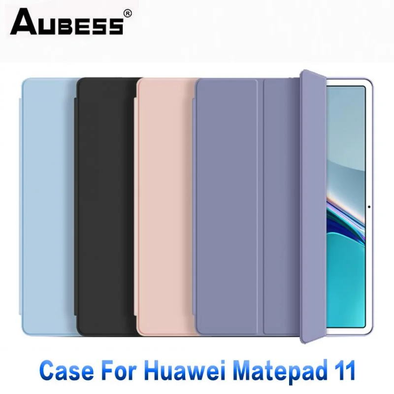 

Чехол для Huawei MatePad 11, 2021 дюйма, с держателем для карандашей, Магнитный смарт-чехол для Mate Pad DBY-W09/L09, чехлы для планшетов с подставкой 10,95 дюйма