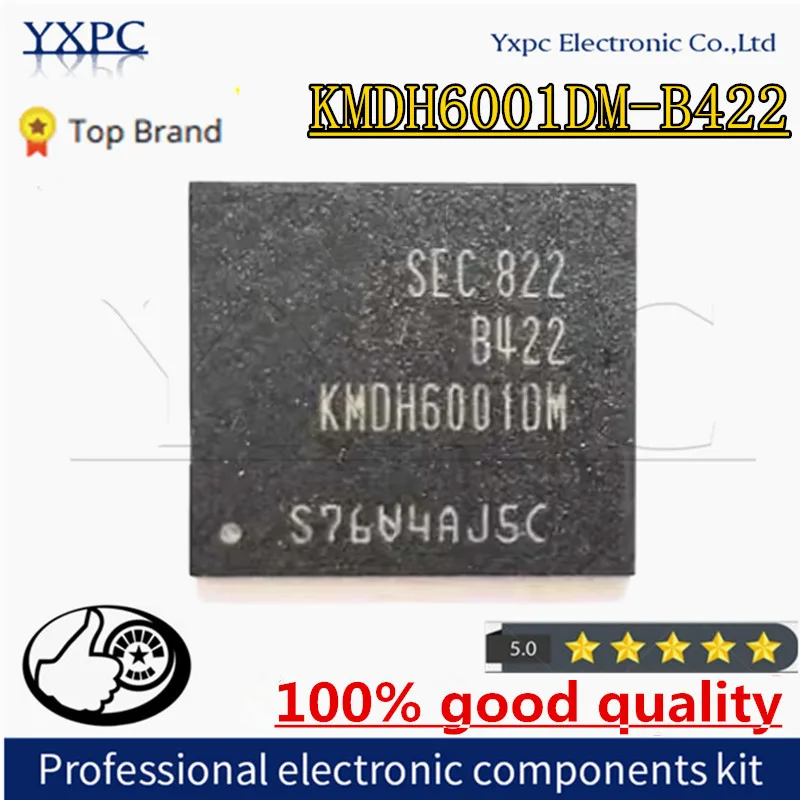Флэш-микросхема KMDH6001DM B422 64 Гб LPDDR4 BGA254 EMCP 64 ГБ с шариками