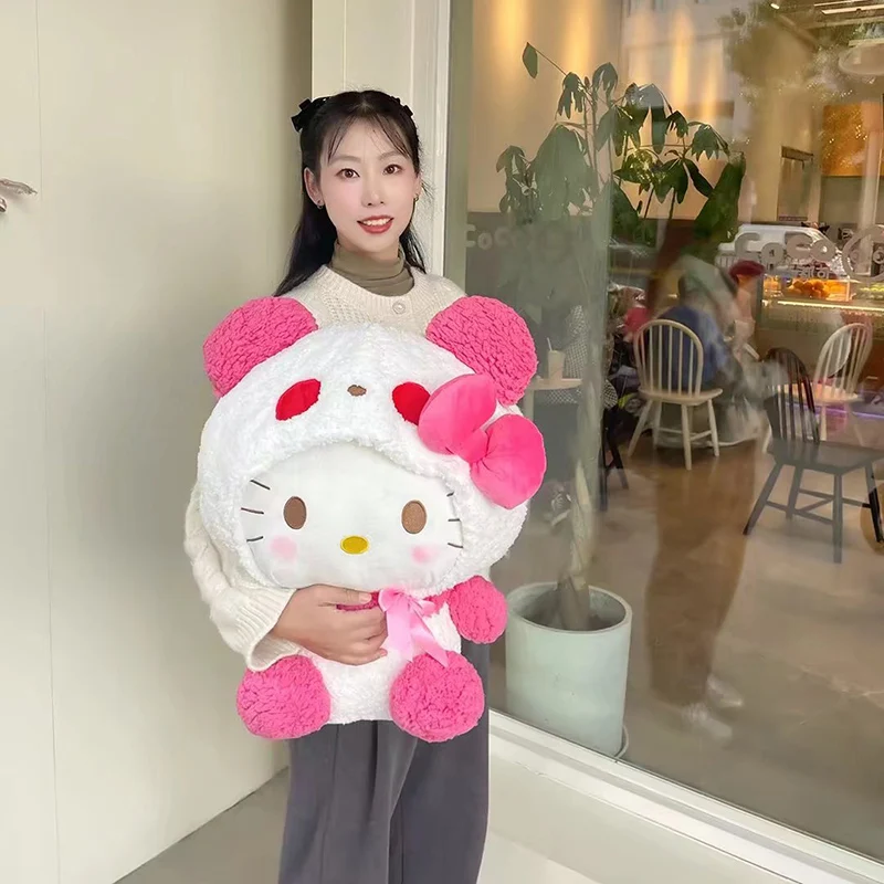 Big Size Sanrio Series Plush Toy Kawaii Melody Kuromi Cinnam