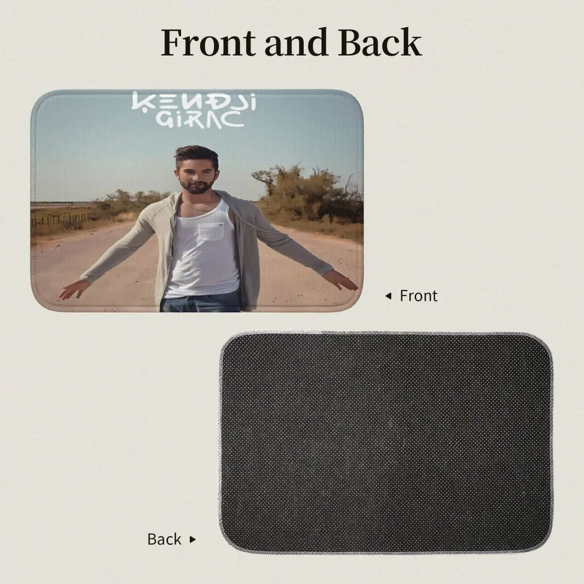 Kendji Girac Коврики для унитаза ванной Коврик Ковер Плитка