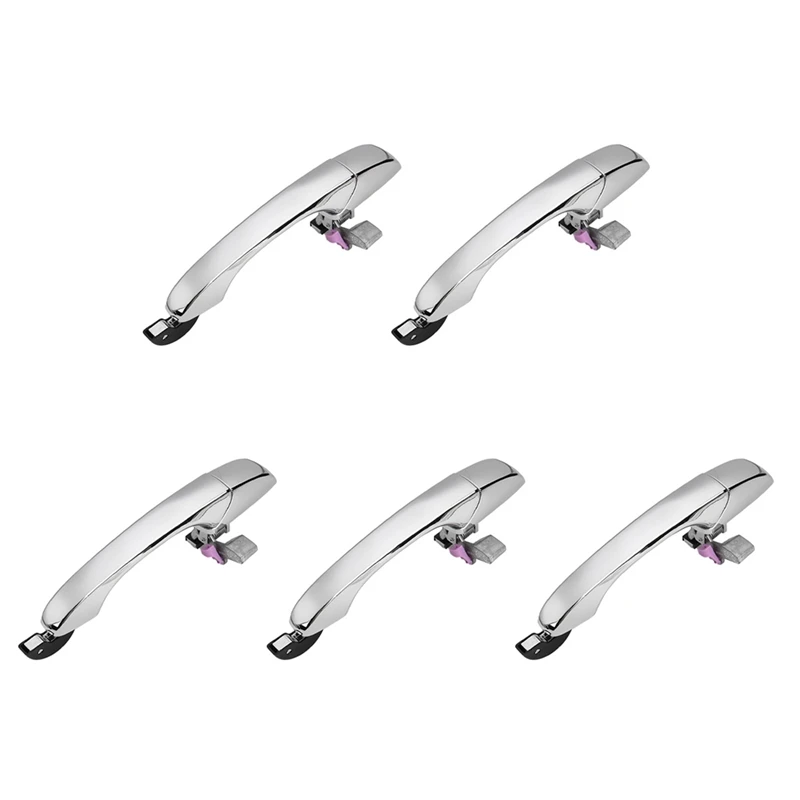 

5X Front/Rear Right Outer Door Handle For Chrysler 300 C 05-10 Dodge Magnum 05-08