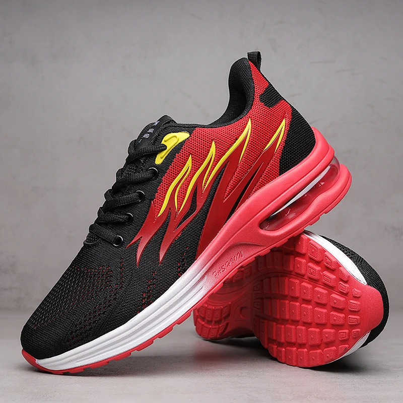 YRZL кроссовки мужские дышащие уличные спортивные туфли легкие для женщин удобная