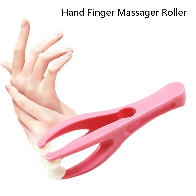 

1PC Hand Finger Massager Roller Training Finger Exerciser Hand Massager For Acupuncture Points Joint Relax Muscle Massage Tool