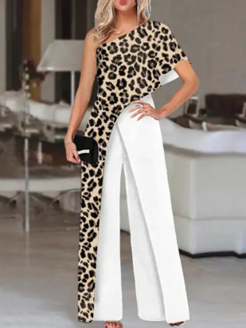 VONDA 2022 Women Sexy One Shoulder 