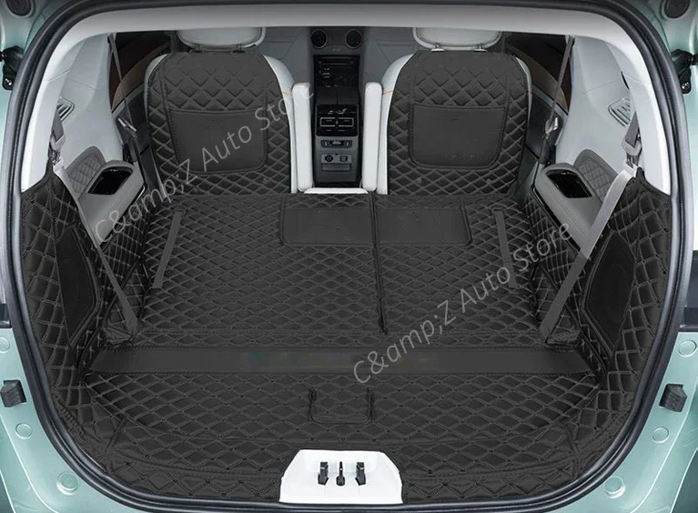 Коврик для багажника автомобиля Forthing, яхта DFSK Forthing 4 U-Tour Cirelli 7 2022 ~ 2026, кожаные прокладки, подкладка для груза, кожух багажника, автомобильные аксессуары