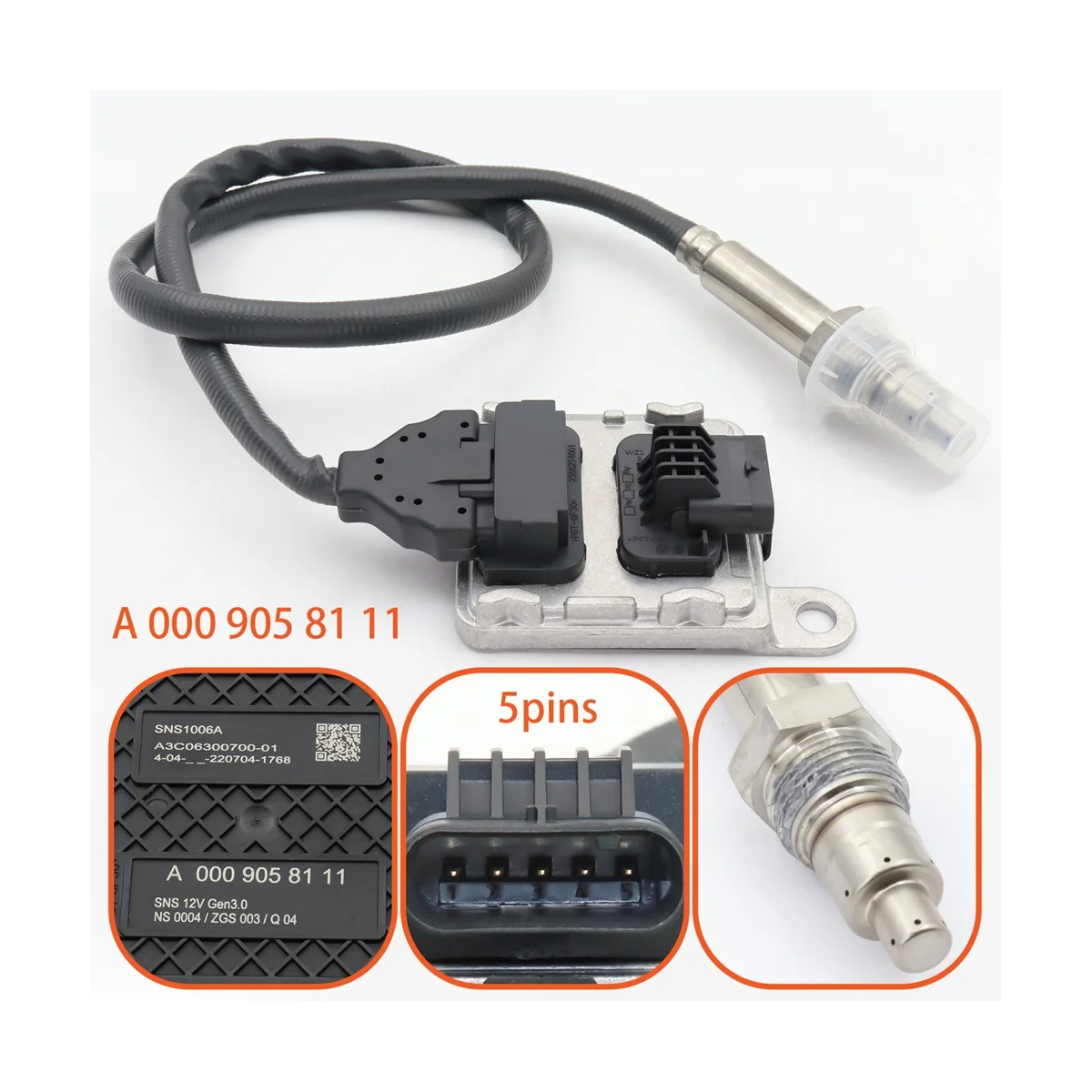 Автомобильный датчик NOx для Mercedes-Benz A/B/C/E-CLASS CLS GLE Renault JL EL FL Catalyst 0009058111 A0009058111