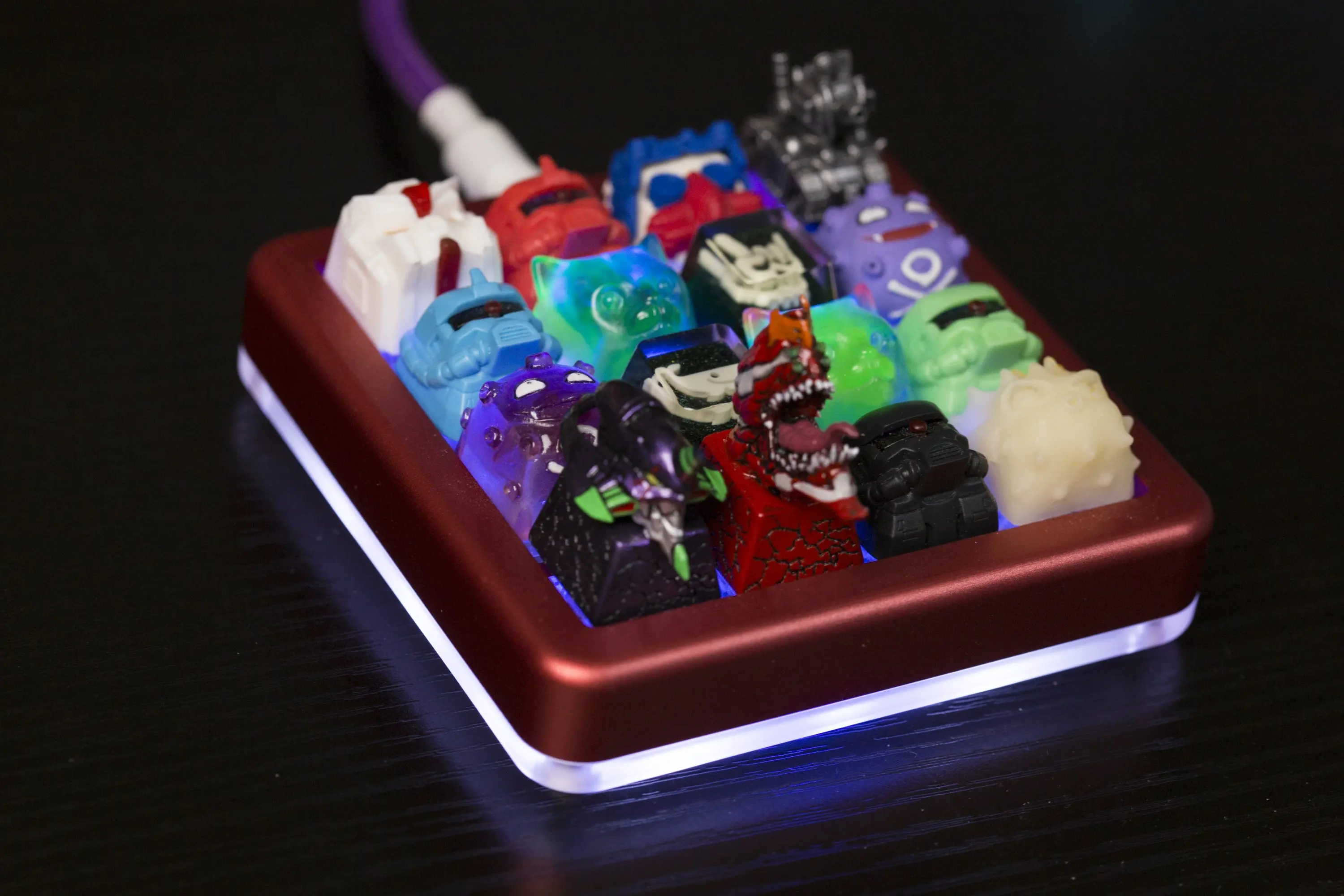 

RGB подставка для клавиатуры с цифровой механической клавиатурой